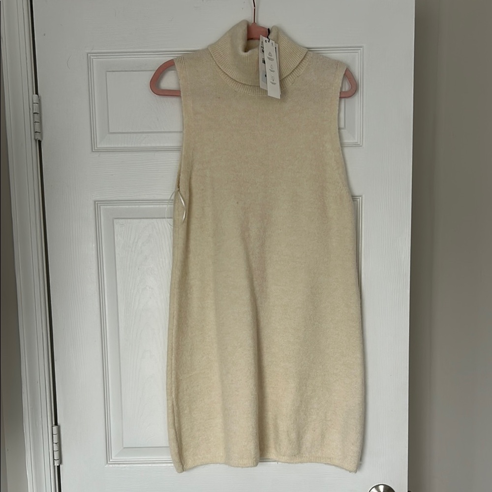 Zara Cream Knit Turtleneck